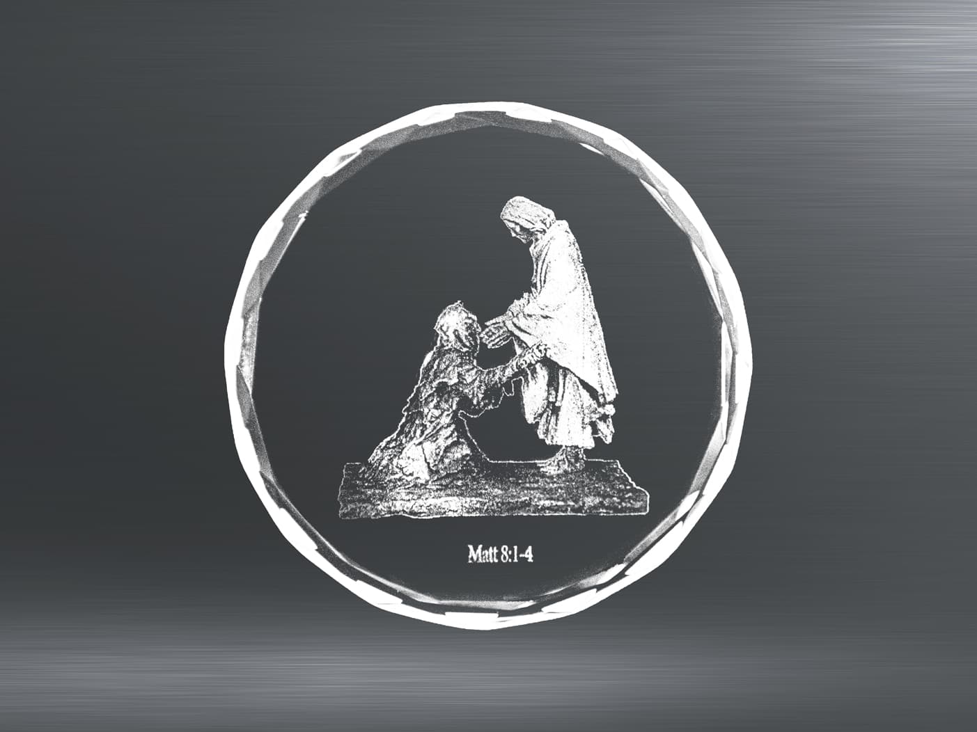 "Be Thou Clean" Crystal Gem