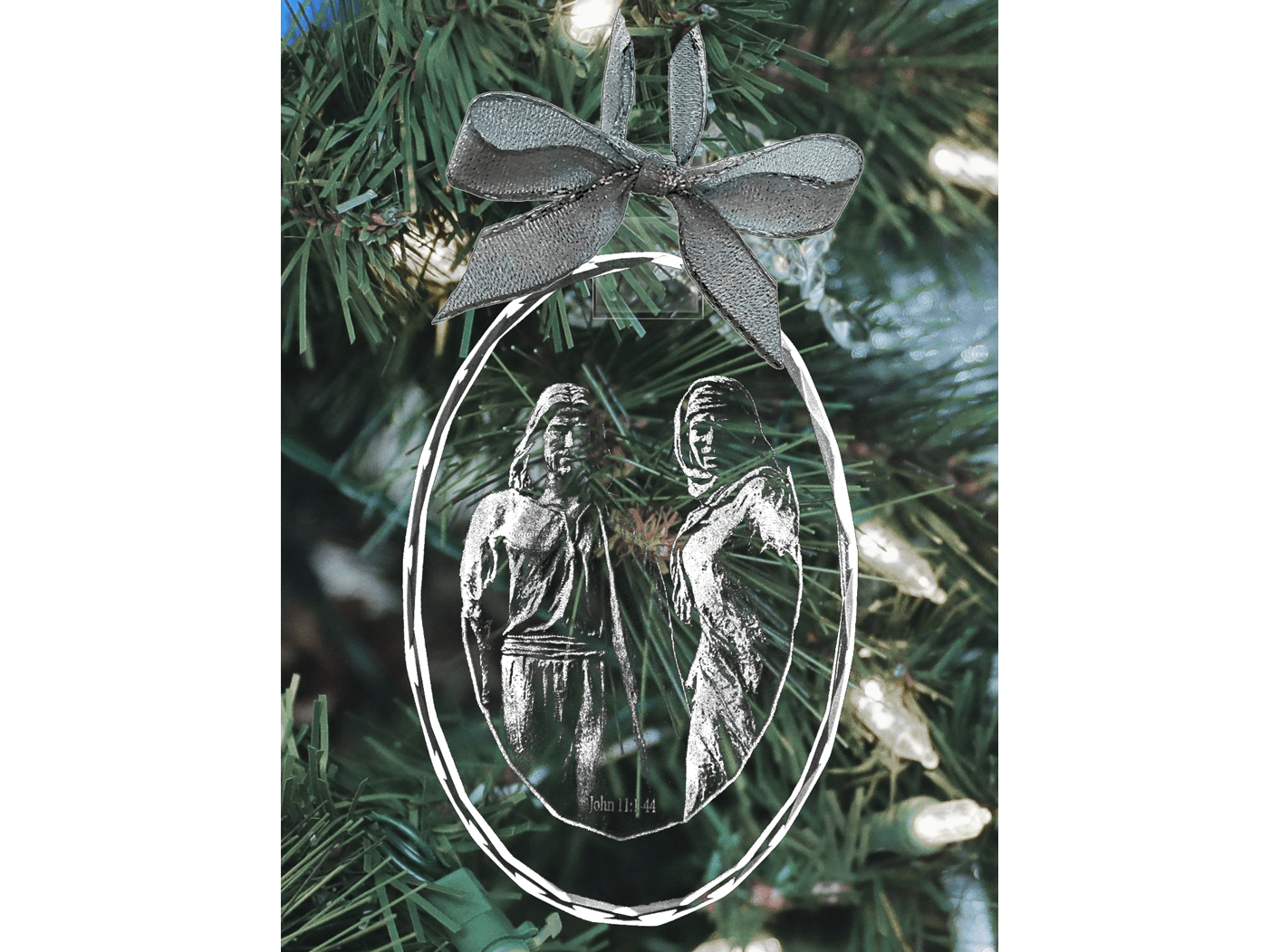 "Lazarus, Come Forth" Crystal Gem of Jesus & Mary