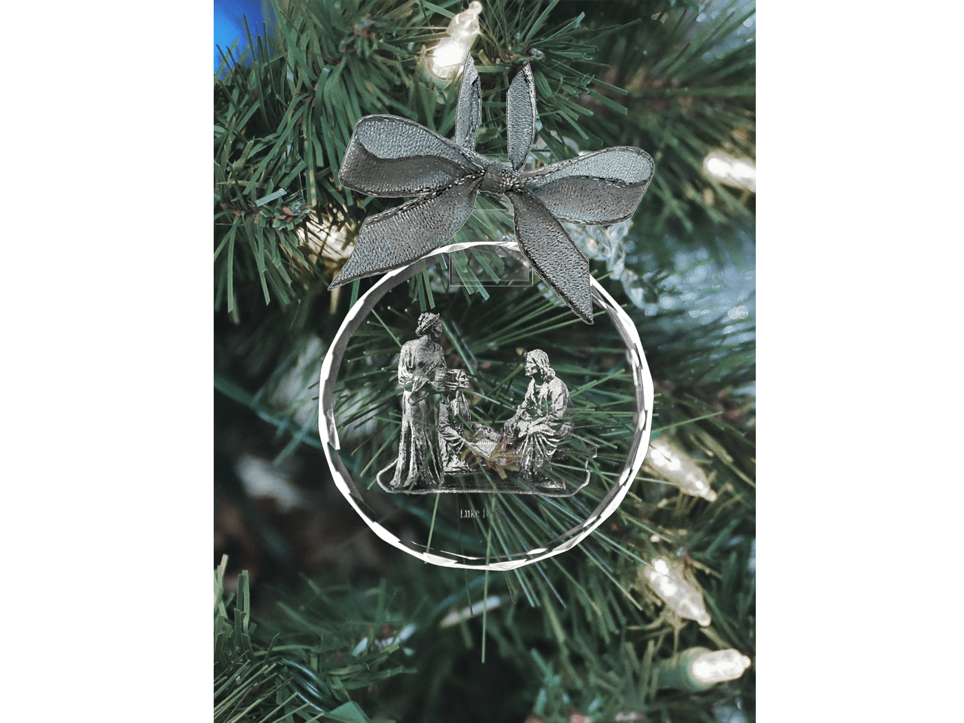 "One Thing Is Needful" Crystal Gem