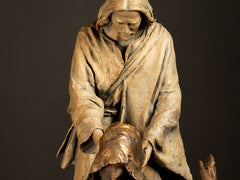 Be Thou Clean-02 Bronze Sculpture