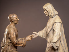 Reach In Faith-02 Bronze Sculpture